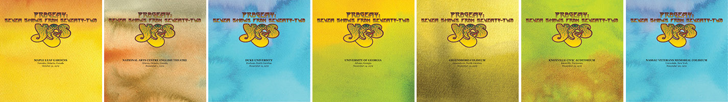 YES: PROGENY - Live from Seventy-Two