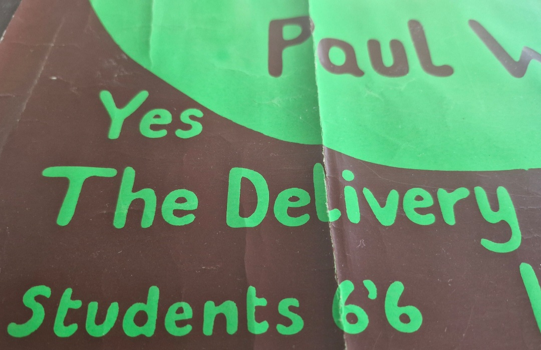 A close-up of the YES name with no exclamation marks or ‘THE’ added before YES. (David Watkinson Collection).